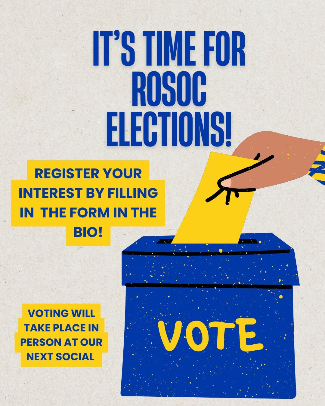 OxRoSoc Elections Announcement